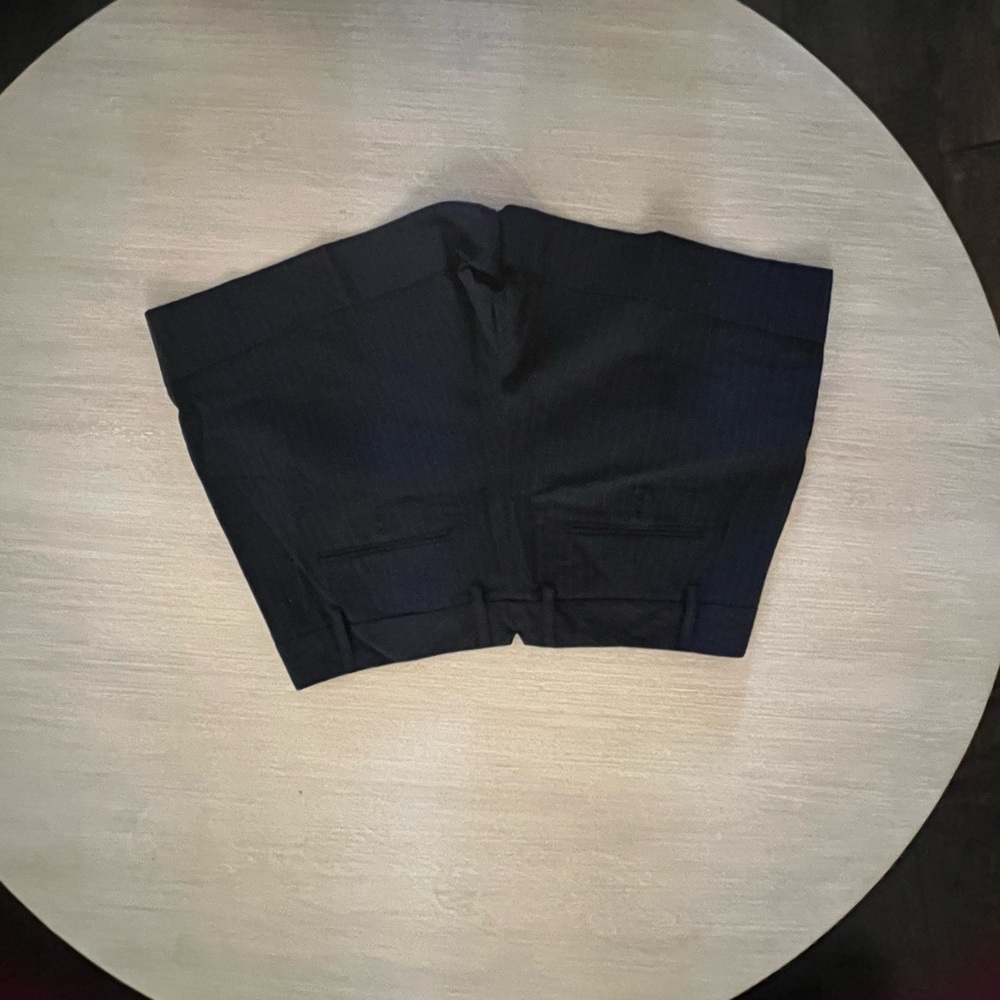 Gap Black Pinstripe Shorts